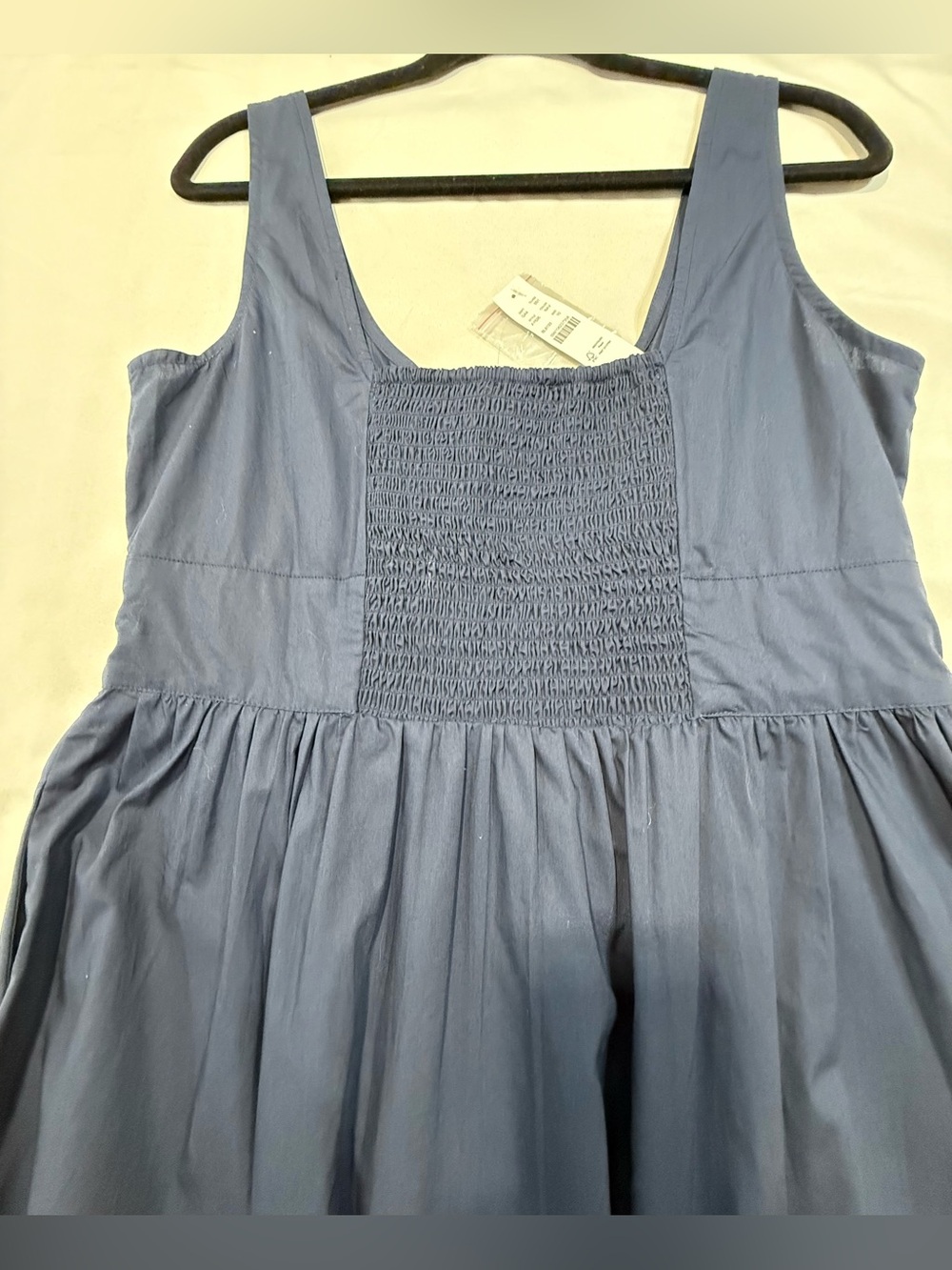 J. Crew Navy Button-Front Midi Dress NWOT - Picture 16 of 16